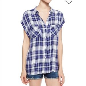 Rails Britt Plaid Top
